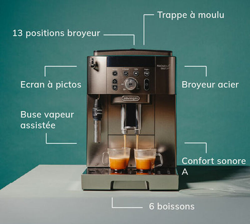 De'Longhi Kaffeevollautomat Magnifica S Smart ECAM250.31.SB image number 8