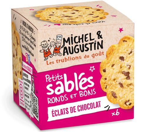 Michel & Augustin - Frollini al burro e gocce di cioccolato x 40