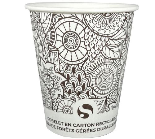Gobelets caf&eacute; -  SEGI  gobelets Etnyk en carton 45cl  x1000 image number 0
