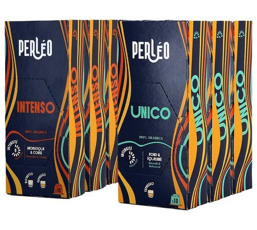 Pack d&eacute;couverte 60 capsules compatibles Nespresso* Original - PERLEO