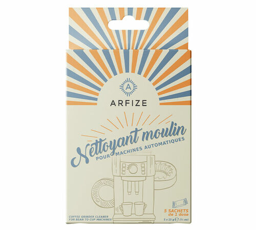 Arfize Automatic Coffee Machine / Grinder Cleaner x 5 Sachets (15g)