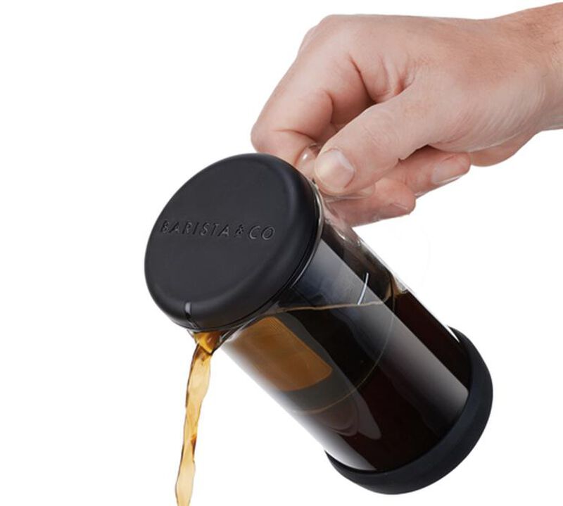 Barista&Co One Brew Coffee and Tea Infuser Black image number 2