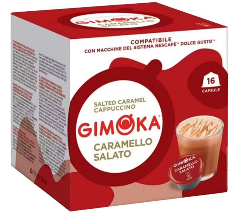 96 Nescafe* Dolce Gusto* Compatible Pods Salted Caramel &ndash; GIMOKA image number 1