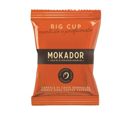 Capsules MyCaffe Big cup x100 (capsules FAP) - Mokador Castellari