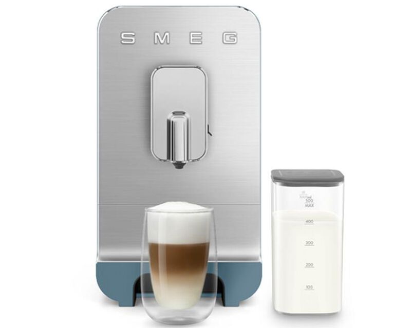 Expresso Broyeur SMEG BCC13SBMEU Syst&egrave;me lait - Bleu Orage image number 3