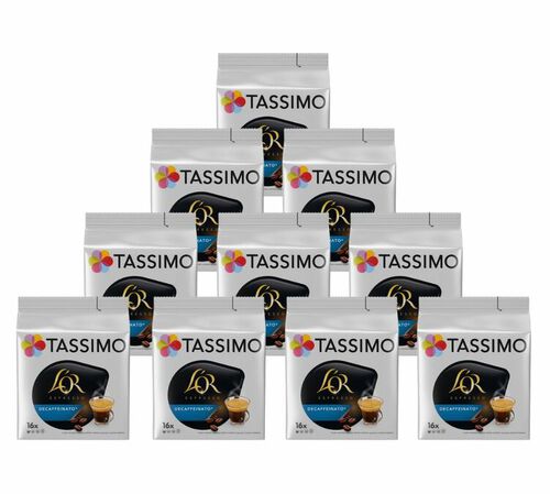 Tassimo pods L'Or Espresso Decaffeinated 10 Packs (160 Drinks)