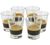 6 Caffeino espresso glasses 85ml - Bormioli Rocco image