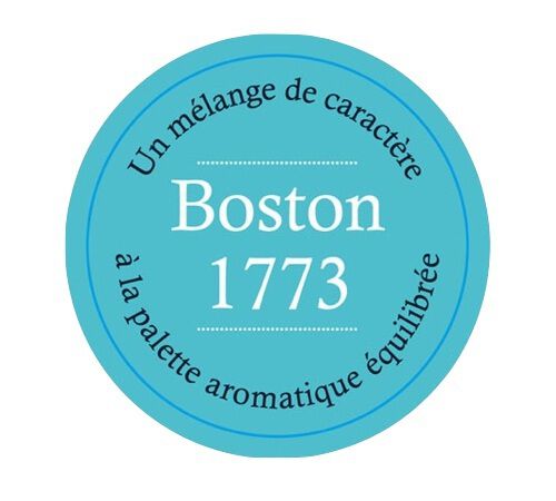 Boston 1773 black tea - 20 chiffon tea bags - Comptoir Fran&ccedil;ais du Th&eacute; image number 1