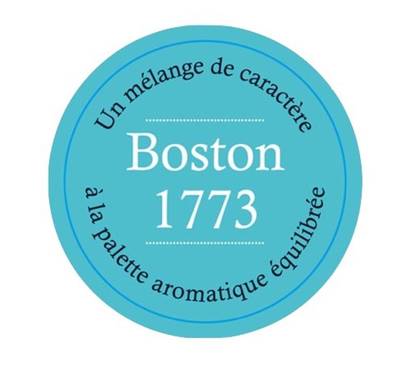 Boston 1773 black tea - 20 chiffon tea bags - Comptoir Fran&ccedil;ais du Th&eacute; image number 1