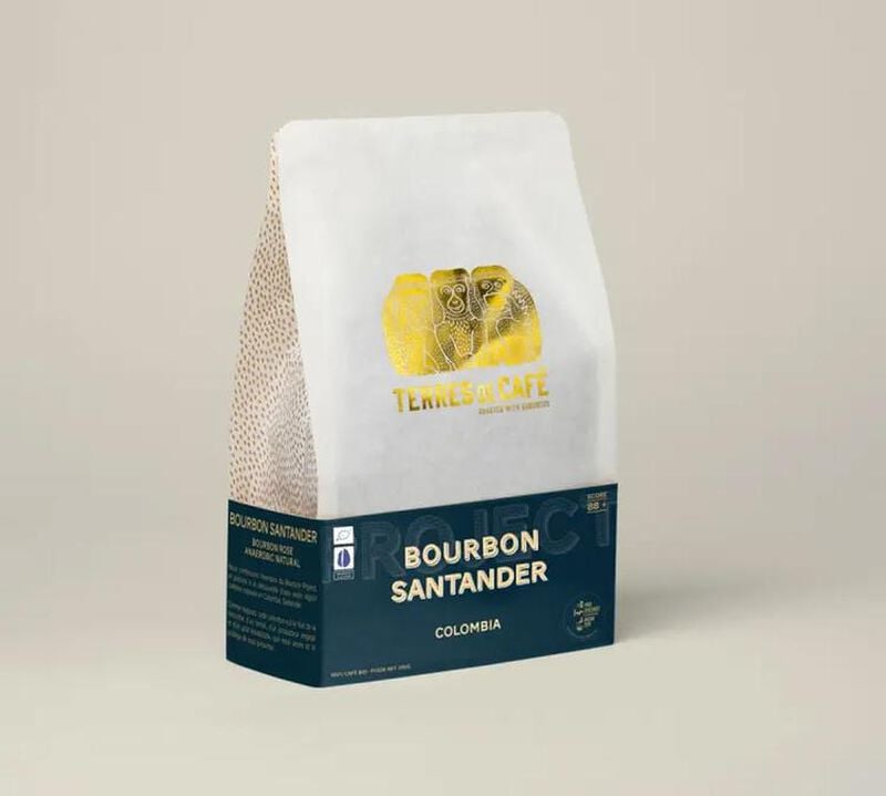 250 g - Caf&eacute; en grain - Colombie Caf&eacute; Bourbon Santander Bio - TERRES DE CAF&Eacute; image number 2