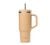 Qwetch - Thermobecher Aprikose mit Henkel und Strohhalm - 900 ml image