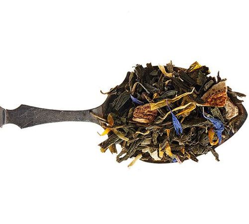 Th&eacute; Vert Grand Earl Grey Sencha - Vrac 100 g - COMPTOIR FRAN&Ccedil;AIS DU TH&Eacute;