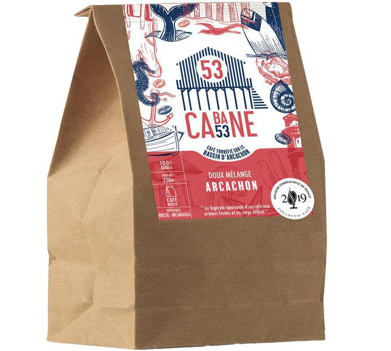 Cabane 53 Ground Coffee Arcachon Blend - 250g image number 0