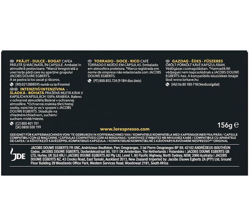 30 capsules compatibles Nespresso* Original Supremo - L'OR ESPRESSO image number 1