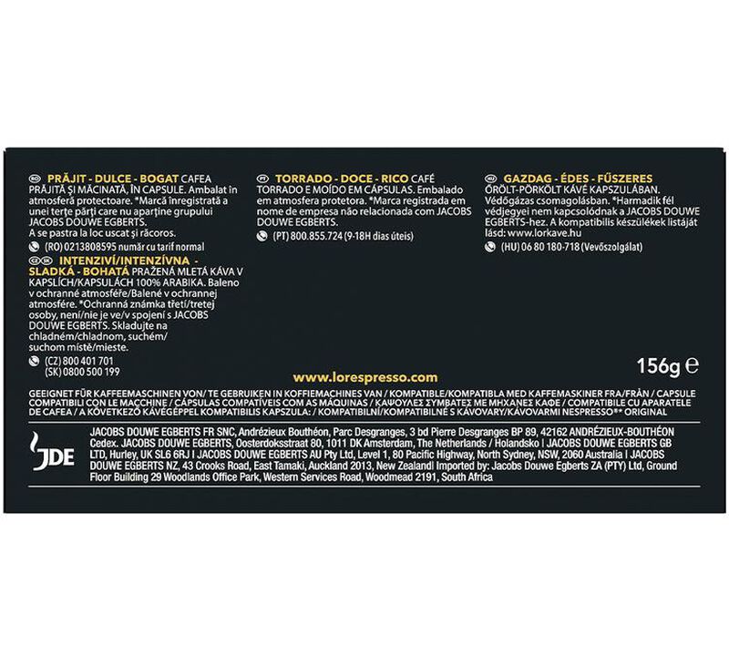 30 capsules compatibles Nespresso* Original Supremo - L'OR ESPRESSO image number 1