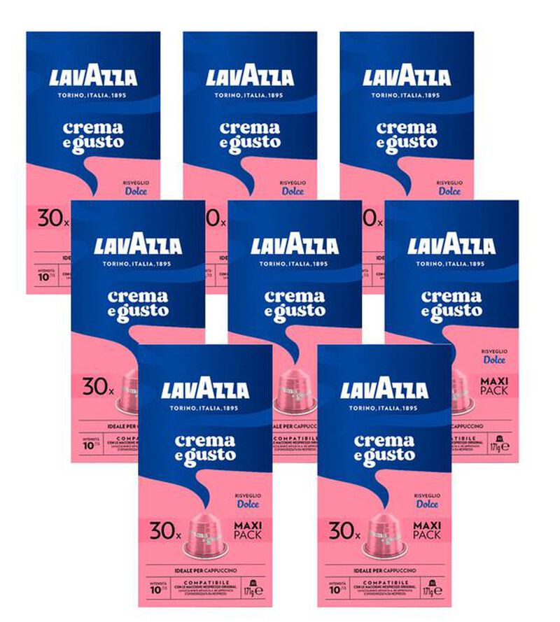 240 capsule compatibili Nespresso* Original Crema & Gusto Dolce &ndash; Lavazza image number 0