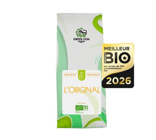 Green Lion Coffee - Caff&egrave; in grani Bio -  L'Original 250 g