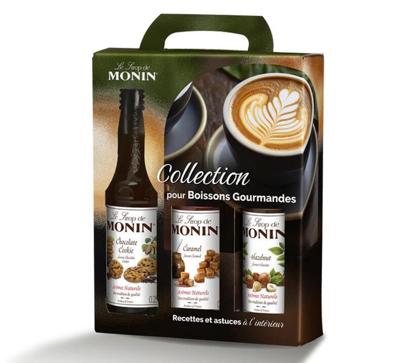 Coffret sirops - Boissons gourmandes 3 x 25 cl - MONIN image number 0