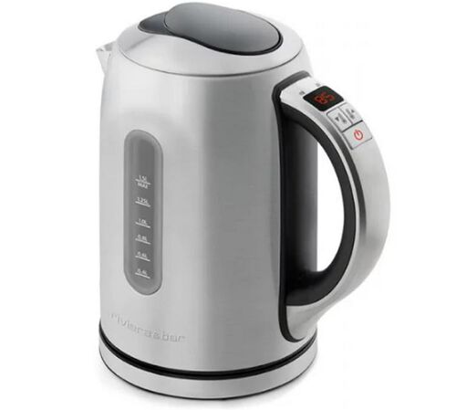 Bouilloire en inox satin&eacute; Riviera-et-Bar de 1.5 L Mila BBT570 image number 2