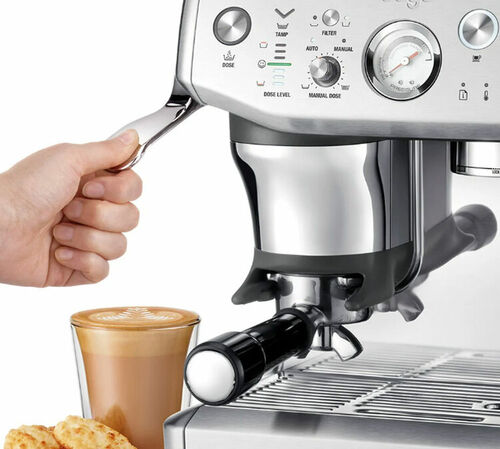 Machine expresso SAGE Barista Express Impress SES876SST4EEU1 blanc sel de mer image number 2