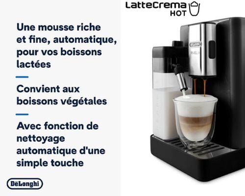 Machine &agrave; caf&eacute; auto - RIVELIA + lait - DELONGHI - Bon &eacute;tat image number 7