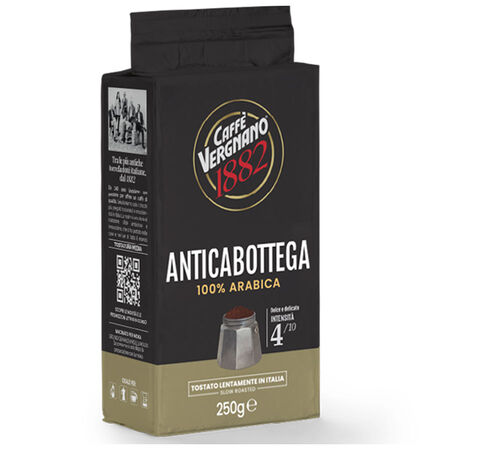 Caff&egrave; Vergnano - Caff&egrave; macinato - Arabica Antica Bottega 2 x 250 g image number 1