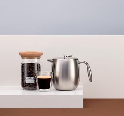 Bodum Columbia double-wall stainless steel French Press - 500ml image number 1