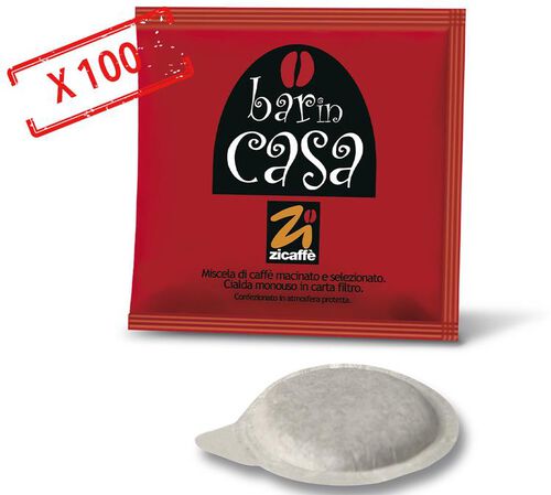 Zicaff&egrave; - 100 cialde ESE - Bar in Casa