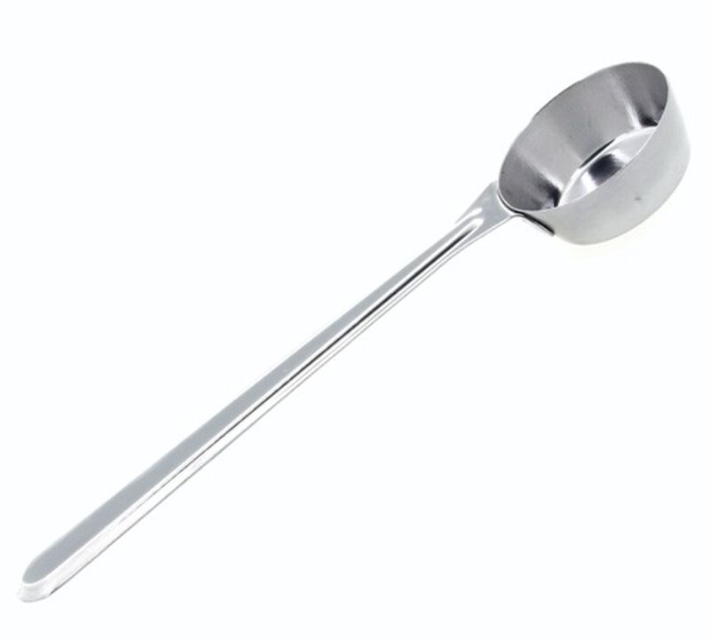 Cucchiaio dosatore in acciaio inox 7gr image number 0