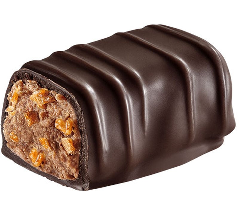 Ballotin No&euml;l - Assortiment chocolat noir 70% & lait - 160g - REVILLON image number 3