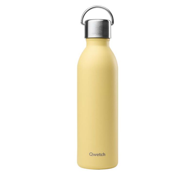 Gourde isotherme Active jaune citron - 60 cl - QWETCH image number 0