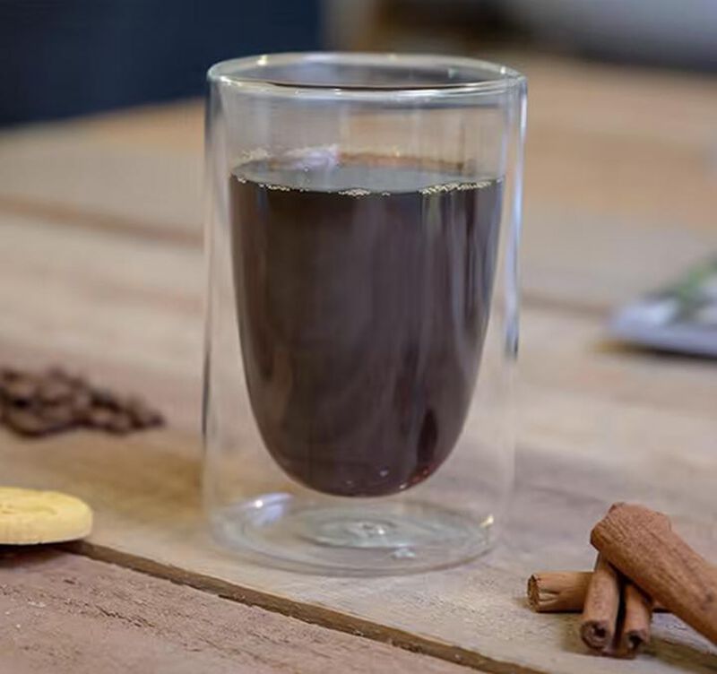 Pylano Cali 8-Cup French Press + 2 Mila Double-Wall Glasses image number 3
