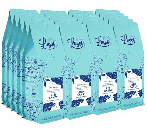 Lugat Red Candy Coffee Beans - 5kg