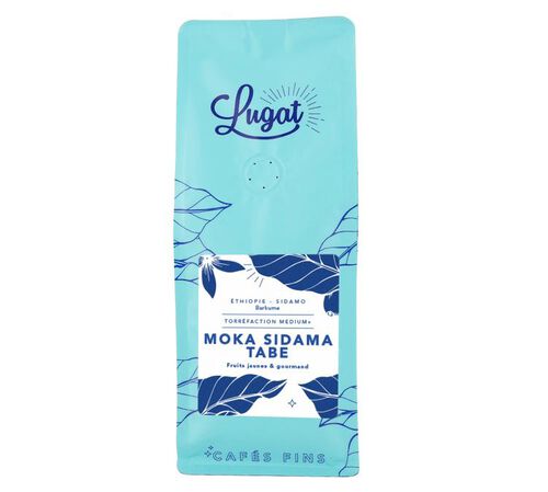 Lugat Coffee Beans Moka Sidama Tabe from Ethiopia - 250g