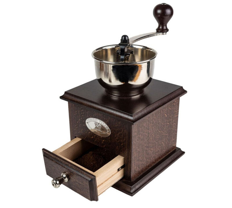 Peugeot Brazil manual coffee grinder - Walnut-stained beechwood image number 1