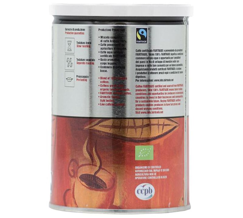 Goppion Caff&egrave; - Caff&egrave; in grani - Nativo 100% Arabica Bio 2 x 250 g image number 2