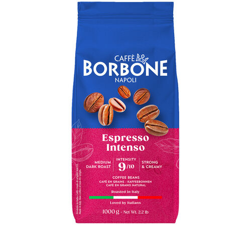 Caff&egrave; BORBONE - Caff&egrave; in chicchi - Espresso Intenso - 1 kg