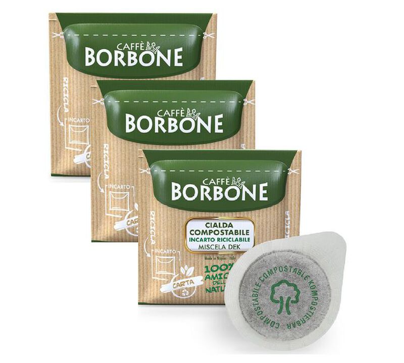 Caff&egrave; Borbone - 150 Cialde Carta - Miscela Dek image number 0