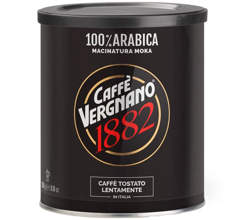 Caff&egrave; Vergnano Ground Coffee 100% Arabica Moka - 250g
