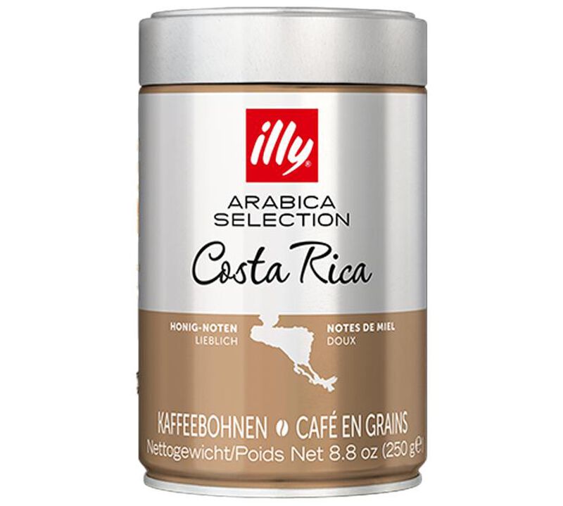 4 x 250 g - Coffee Beans - Costa Rica Arabica Selection - ILLY image number 1