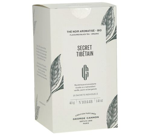 George Cannon 'Secret Tib&eacute;tain' organic flavoured tea blend x 20 sachets