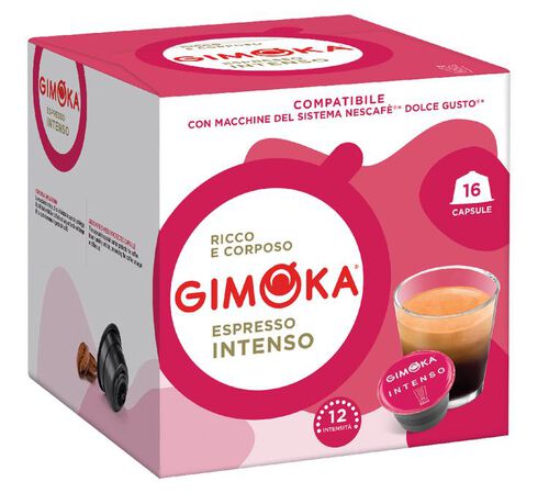 16 Nescaf&eacute;* Dolce Gusto* Compatible Pods Intenso &ndash; GIMOKA