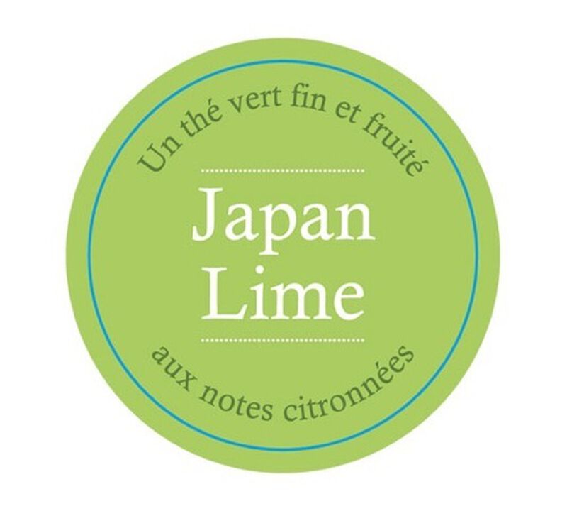 Japan Lime green tea - 20 chiffon tea bags - Comptoir Fran&ccedil;ais du Th&eacute; image number 2
