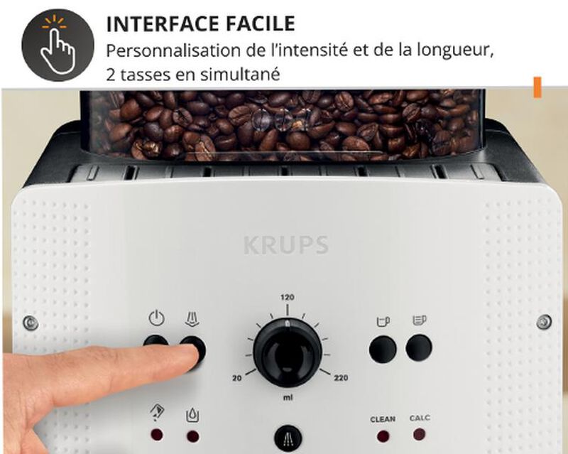 Krups Essential Bianca EA810570 Macchina da caff&egrave; automatica image number 3