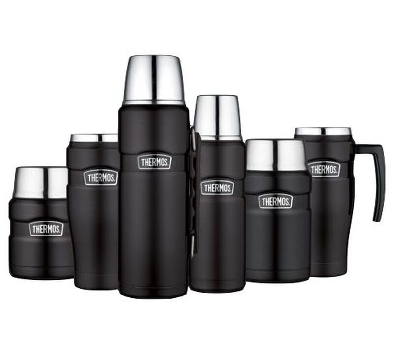 Thermos King Tumbler Mug Stainless Steel Black - 47cl image number 2