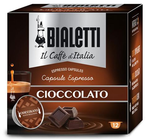 Bialetti Mokespresso Capsules Cioccolato x 12 coffee pods