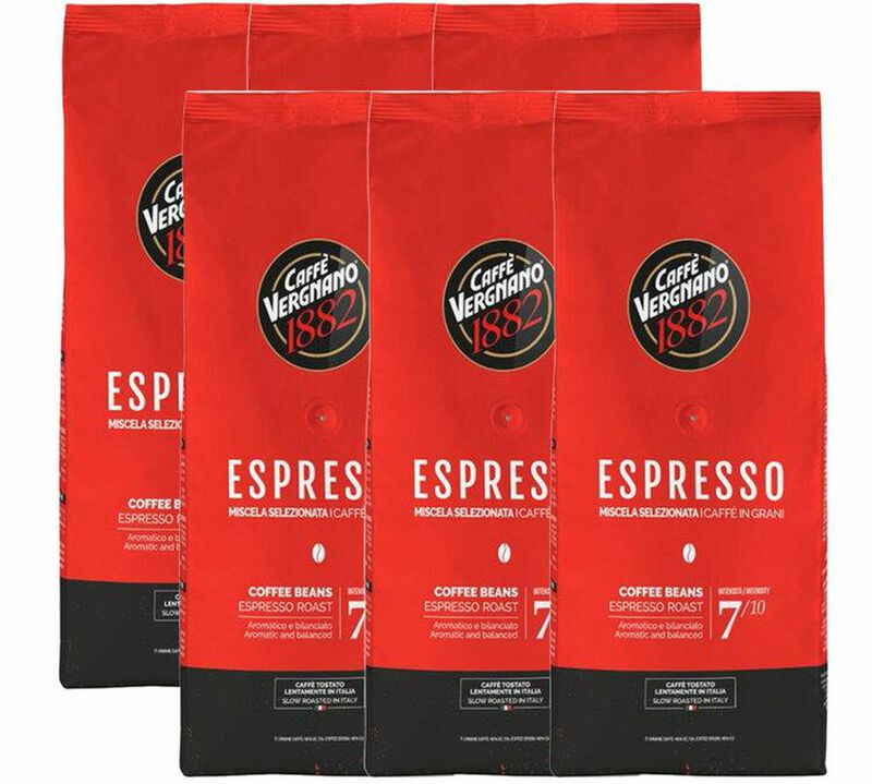 Caff&egrave; Vergnano Coffee Beans Espresso  - 6 x 1kg image number 0