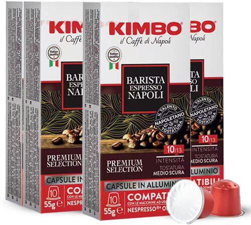 50 capsule compatibili Nespresso* Original Espresso Barista Napoli &ndash; Kimbo
