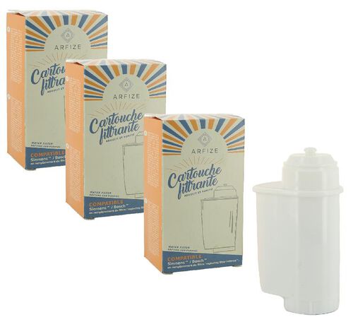 ARFIZE - ACF-11H Water Filter Compatible with Brita Intenza Siemens Pack of 3