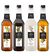 Lot de 4 Sirops Vanille - Th&eacute; Cha&iuml; - Coco - Pain d'Epices - Bouteille Plastique 3x1L - 1883 ROUTIN image